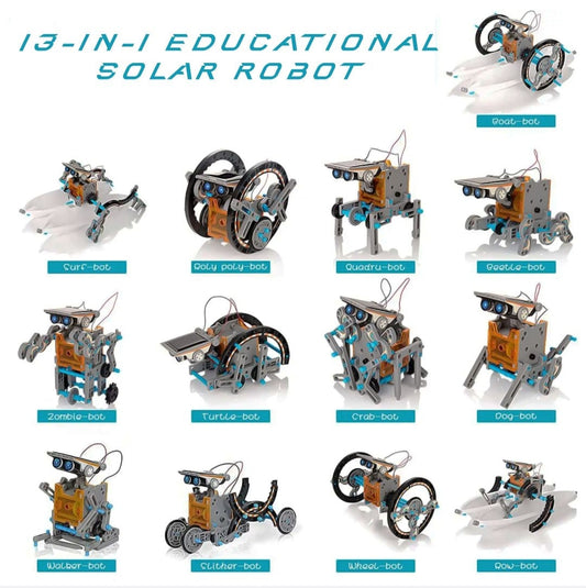 12 in 1 Building Solar Robot Toy