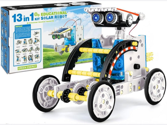 13-in-1 STEM Projects Solar Robot Toy for Kids Science Educational Toys